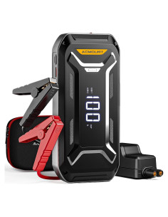 Arrancador de Coche Acmount P120 5000A 12V Pantalla LCD