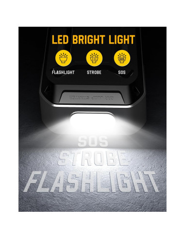 Arrancador de Coche Acmount P120 5000A 12V Pantalla LCD