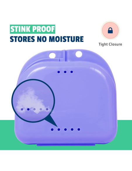 Estuches para Retenedores Mrs. Odonto - Paquete de 6 Colores