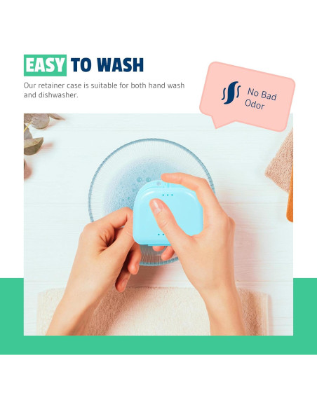 Estuches para Retenedores Mrs. Odonto - Paquete de 6 Colores