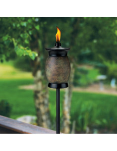 Antorcha TIKI 4-en-1 Resistente a la Intemperie 162,56 cm 2