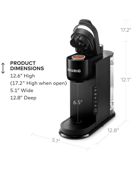 Cafetera Keurig K-Express 1 Taza 1,24L Negra