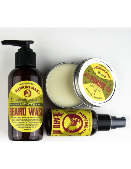 Bálsamo para Barba Hombre Medicina 56.7g - Crecimiento Saludable