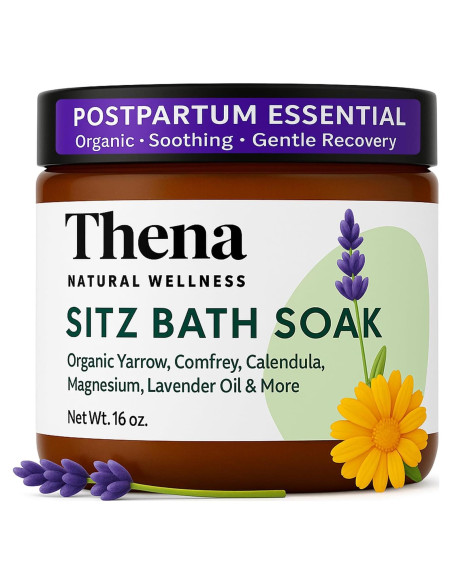 Baño de Asiento Orgánico Thena para Postparto y Hemorroides