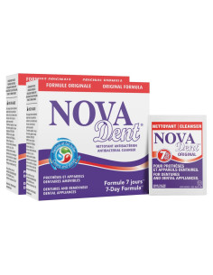 Limpiador de Dentaduras Novadent - 26 Sobres para Aparatos