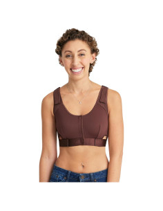 Sujetador Recuperación Care+Wear X-Large Chocolate Ajustable