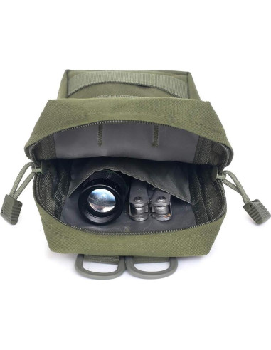 Bolsa Molle Táctica Tacticool 2 Pack Verde Ejército EDC