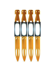 UCO StakeLight Estaca de Tienda LED 4 Piezas Amarillo