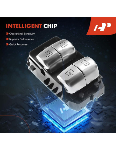 Interruptor Ventana Eléctrica A-Premium para Mercedes-Benz S550