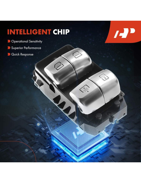 Interruptor Ventana Eléctrica A-Premium para Mercedes-Benz S550