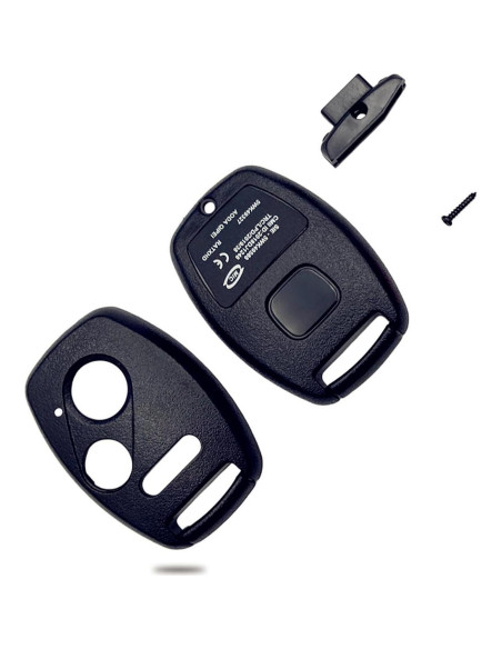 Carcasa de Llave Reemplazo Honda Civic CR-V Fit Negro