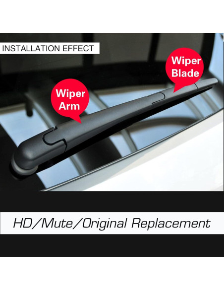 Limpiaparabrisas Silenciosos FAPIUO para Mercedes-Benz GLC