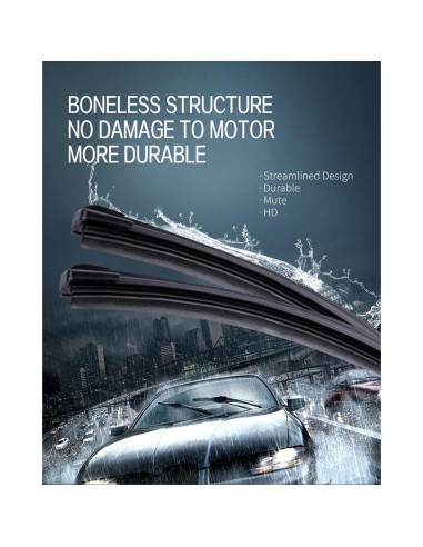 Limpiaparabrisas Silenciosos FAPIUO para Mercedes-Benz GLC