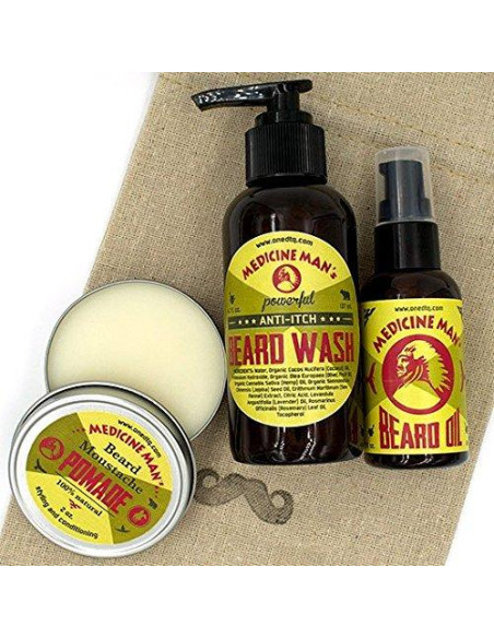 Bálsamo para Barba Hombre Medicina 56.7g - Crecimiento Saludable