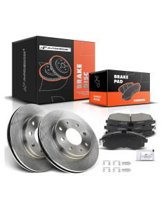 Discos de Freno A-Premium + Pastillas Cerámicas Hyundai Elantra