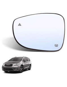 Espejo Lateral Izquierdo GrteRokky Calentado Chrysler 2017-2024