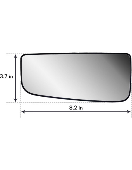 Espejo Lateral Convexo Calefaccionado Ford F-150 2015-2024