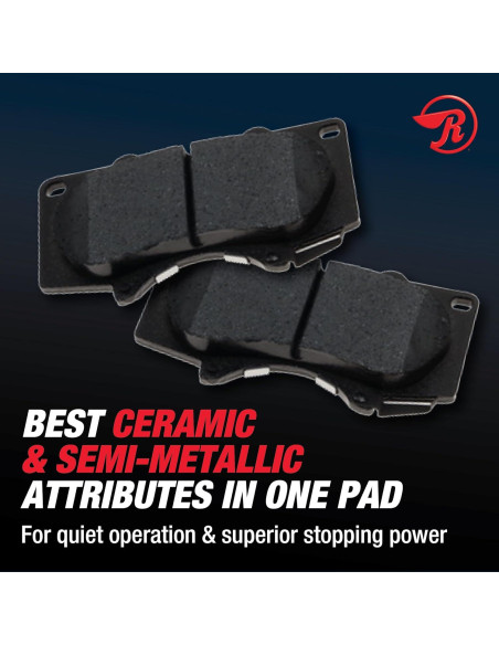 Pastillas de Freno Raybestos Element3 Cerámicas Dodge Dart 2013-2016