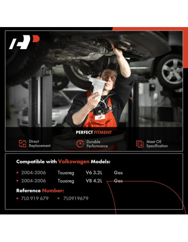 Filtro de Combustible A-Premium para Volkswagen Touareg 2004-2006