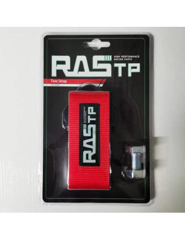 Correa de Remolque RASTP RS-TD001 Rojo 2994 kg Resistencia