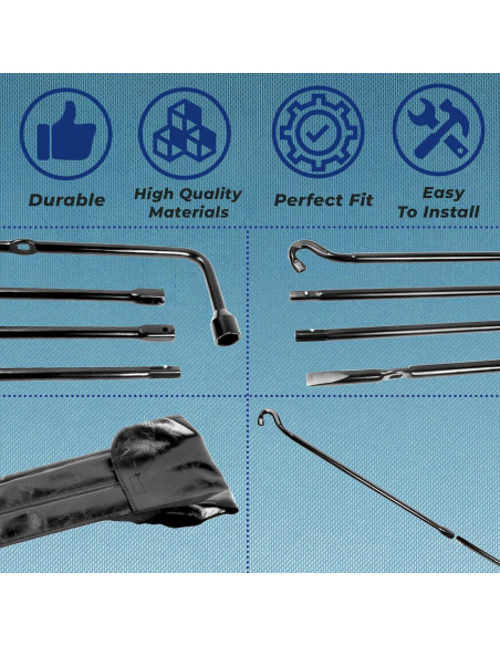 Kit de Herramientas para Neumático Reeauto 2005-2022 Tacoma