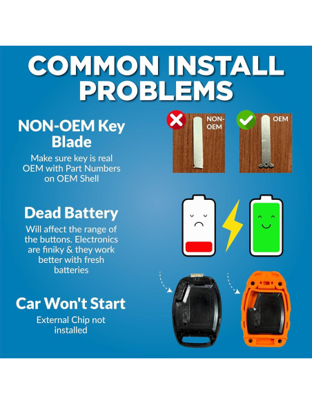 Funda de Llave Honda Dubbs HKF Naranja Brillante 3 Botones