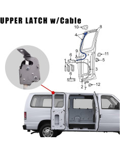 Cierre Superior Puerta Lateral Unikpas YL-DL320 0.36 kg 2