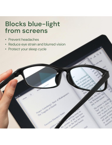 Gafas de Lectura Gaoye para Mujeres 1.25x Anti Luz Azul