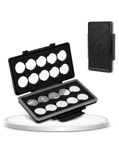 Estuche para Baterías JJC para 20x CR2032 CR2025 Resistente