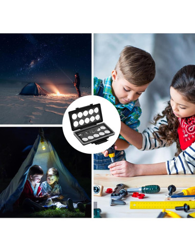 Estuche para Baterías JJC para 20x CR2032 CR2025 Resistente