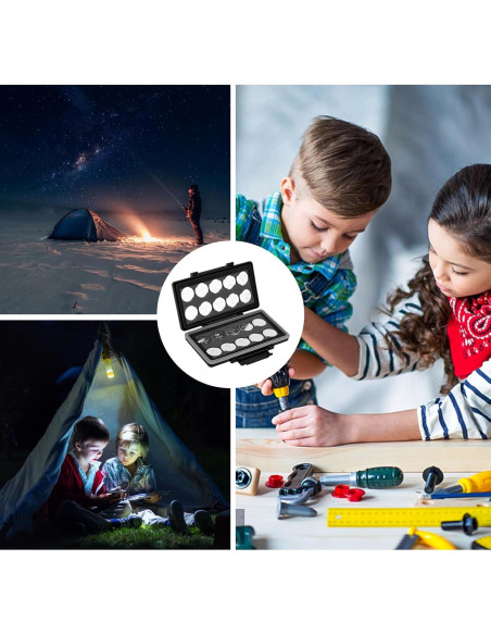 Estuche para Baterías JJC para 20x CR2032 CR2025 Resistente