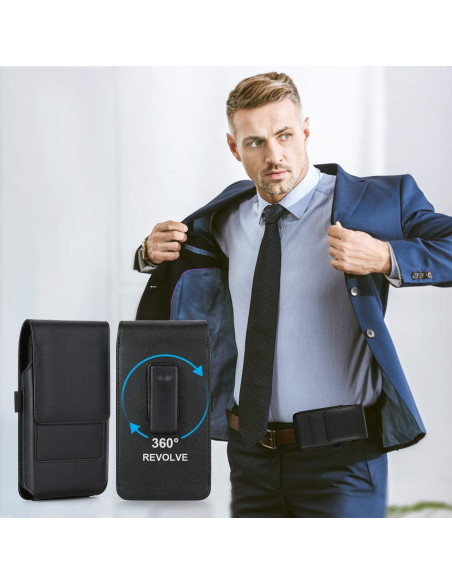 Funda Mopaclle para iPhone 14/13/12 y Galaxy S23/S22 - Clip 360