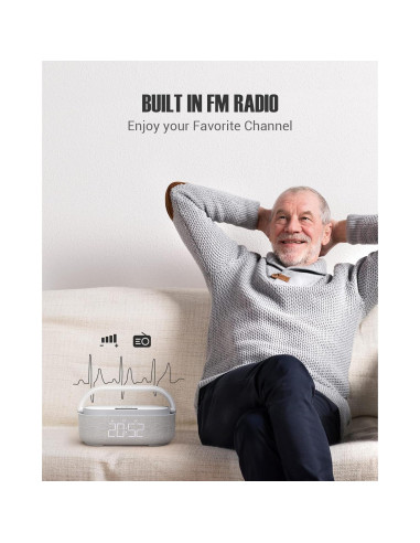 Altavoz Bluetooth COLSUR con Cargador Inalámbrico 15W