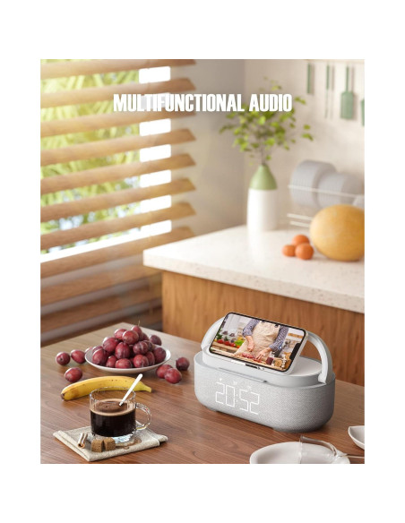 Altavoz Bluetooth COLSUR con Cargador Inalámbrico 15W Altavoz Bluetooth COLSUR con Cargador Inalámbrico 15W