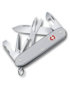 Cuchillo Suizo Victorinox Pioneer X Alox 9 Funciones Plata