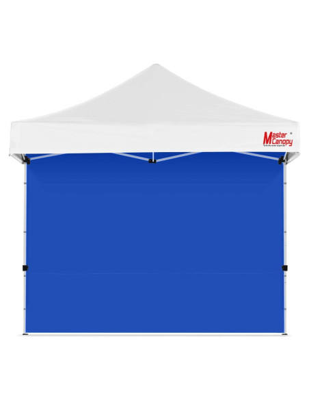 Lateral Carpa MASTERCANOPY 10x10 Plegable Azul UV 50+