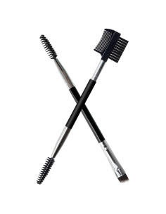 2 Piezas Cepillo Doble Cabeza Cejas y Pestañas MUIIGOOD