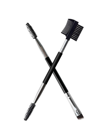2 Piezas Cepillo Doble Cabeza Cejas y Pestañas MUIIGOOD