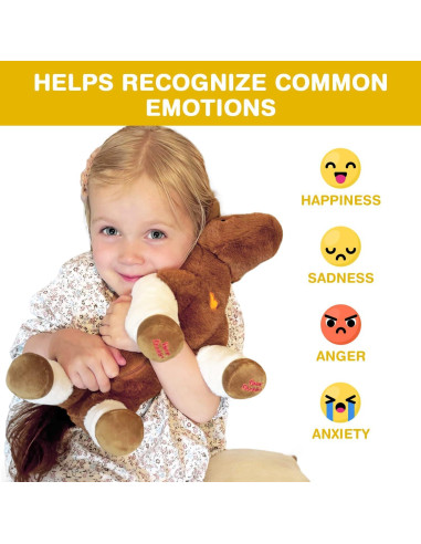 Caballo de Peluche Bene Buddies Haylo con Libro de Cuentos