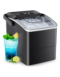 Máquina de Hielo Bebisuny 9 Cubos en 6 Minutos Portátil
