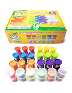Crayola Silly Scents 48 tarros de 85g masa aromatizada 2