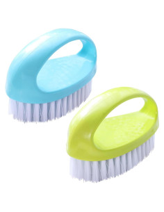 Paquete de 2 cepillos de limpieza Ganganmax - Nylon duro