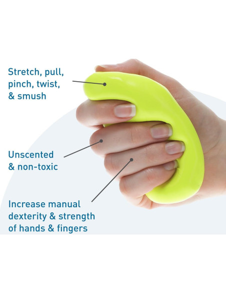 Cera de Terapia Body Sport Amarilla 16 Oz Suave Rehabilitación