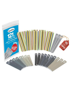 Kit de Lijado Keystone 121 Piezas - Palitos Abrasivos Detalle