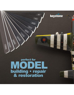 Kit de Lijado Keystone 121 Piezas - Palitos Abrasivos Detalle 2