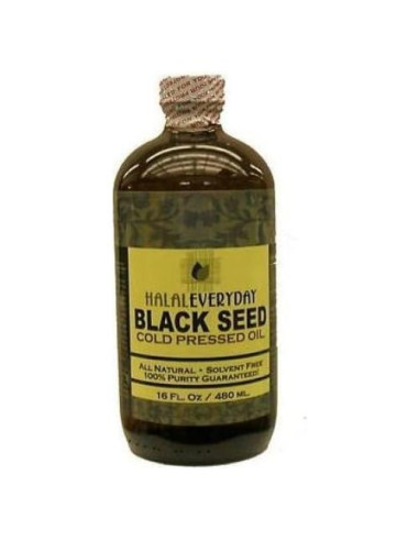 Aceite de Semilla Negra Virgen Extra SAAQIN 113.4g Prensado en Frío