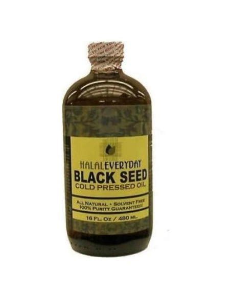 Aceite de Semilla Negra Virgen Extra SAAQIN 113.4g Prensado en Frío