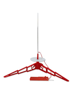 Plataforma de Lanzamiento Estes 2222 Porta-Pad II Rojo