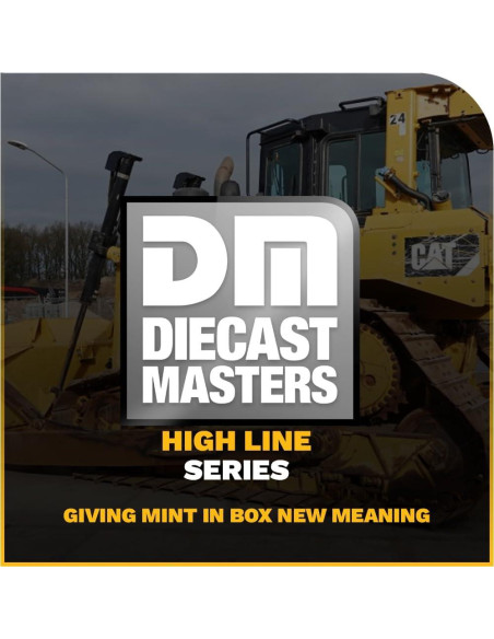 Tractor de Oruga D6 XW SU Diecast Masters 1:50 con Cuchilla