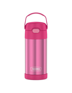 Botella de Agua THERMOS FUNtainer 354 ml con Pajilla Rosa